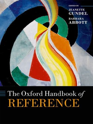 cover image of The Oxford Handbook of Reference